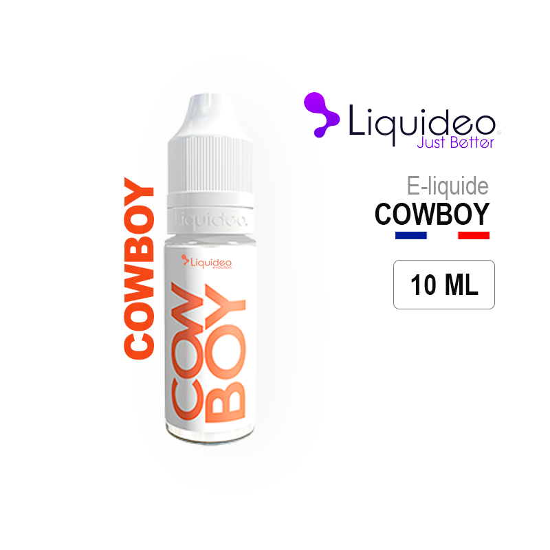 E-Liquide 10ml COWBOY Liquideo eliquide-DIY.fr COWBOY
