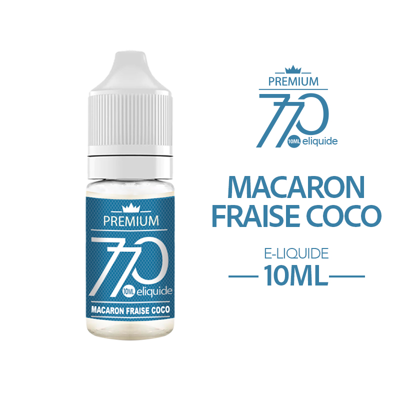 MACARON FRAISE COC
