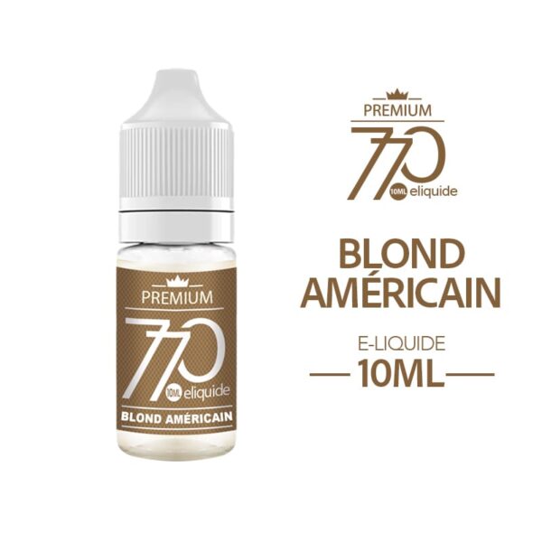 eliquide 770 blond americain