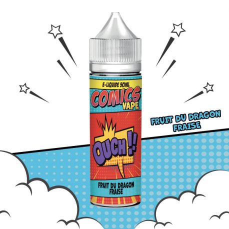 e liquide fruit du dragon fraise ouch 50 ml comics vape