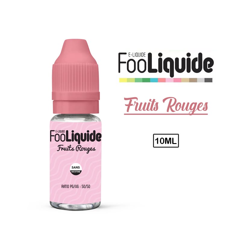 Eliquide Fooliquide fruits rouges