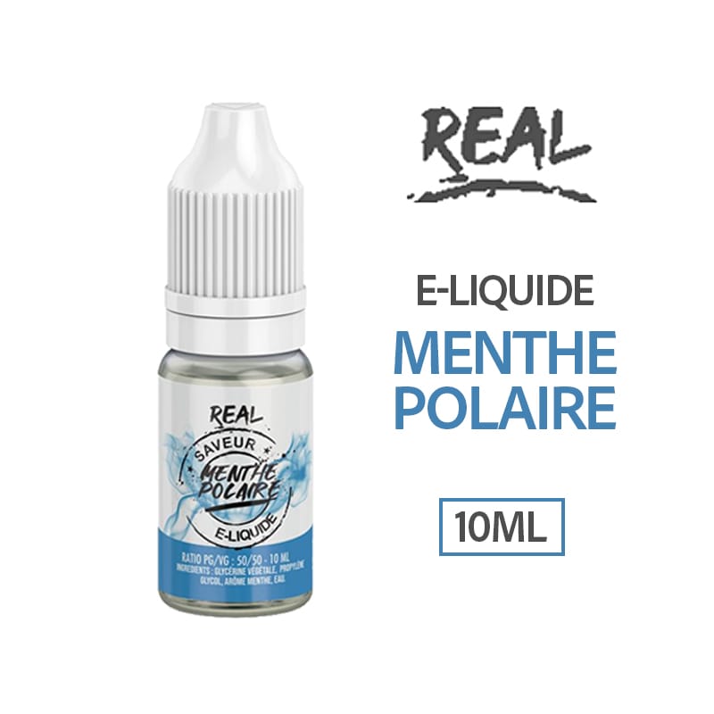 Eliquide real 10ml menthe polaire