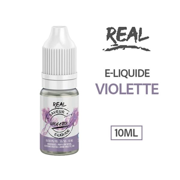 Eliquide real 10ml violette