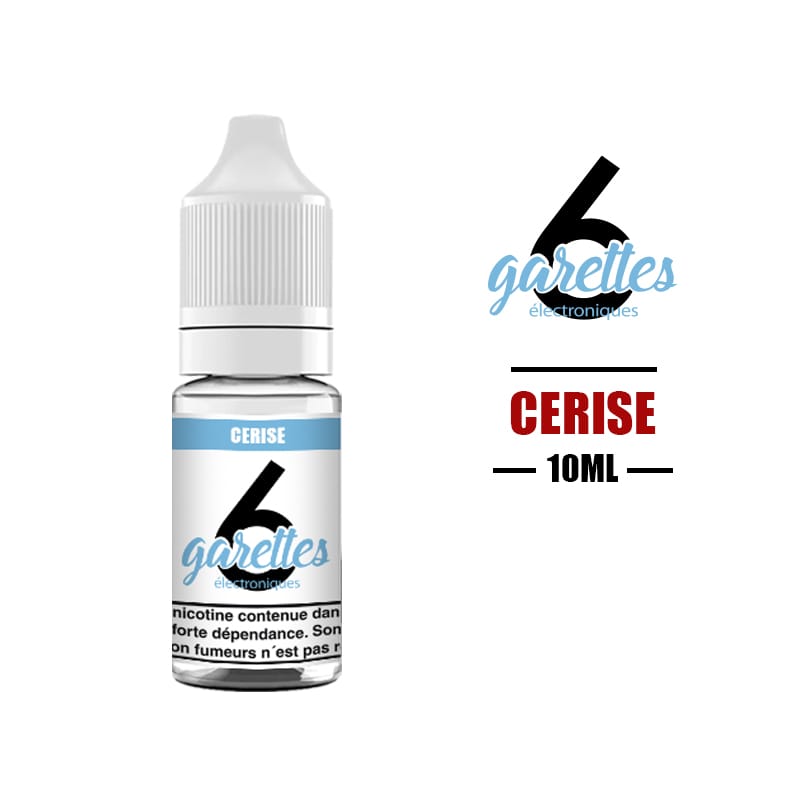 eliquide 6garettes 10ml cerise