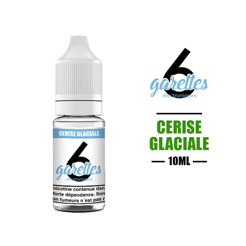 eliquide 6garettes 10ml cerise glaciale