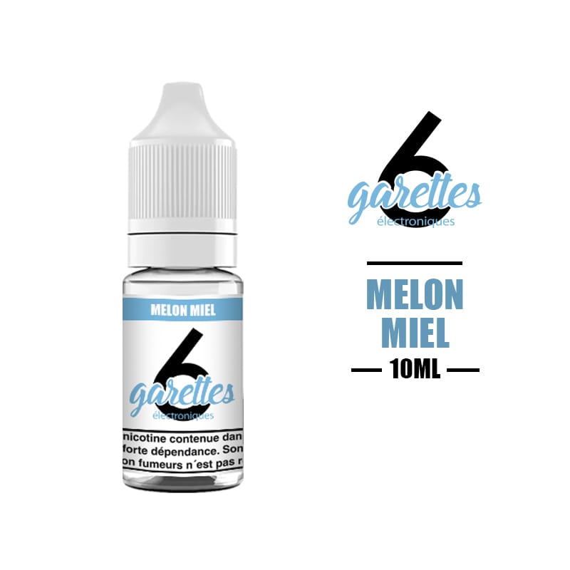 eliquide 6garettes 10ml melon miel