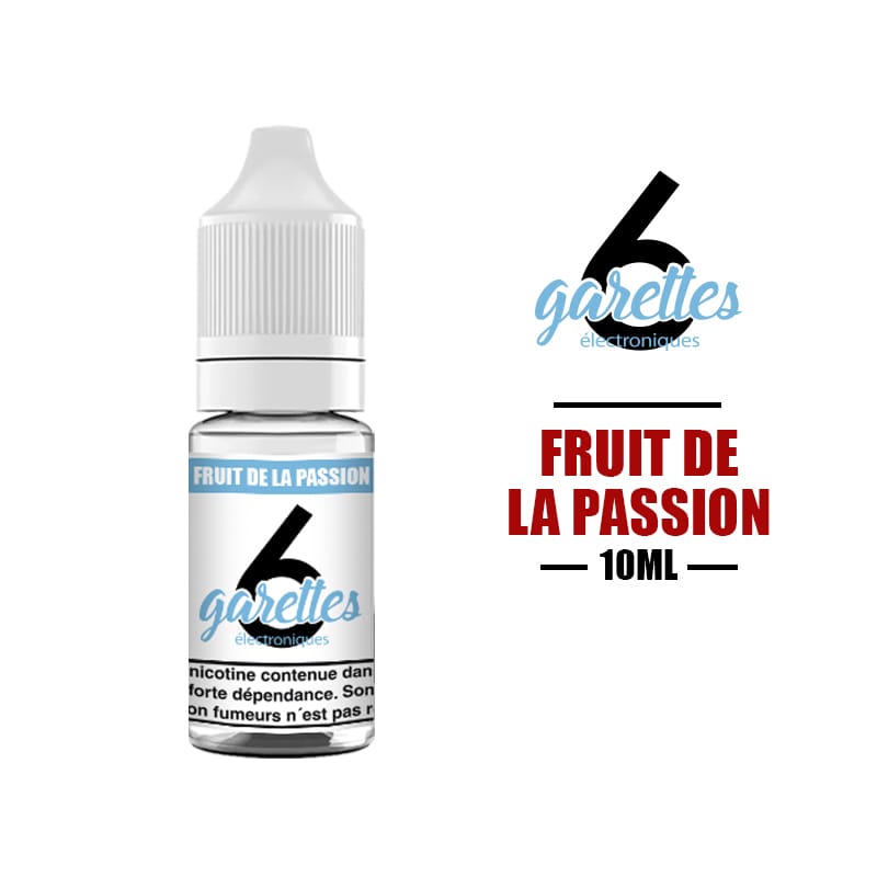 eliquide 6garettes 10ml passion