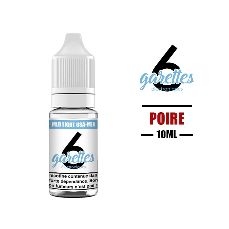 eliquide 6garettes 10ml poire