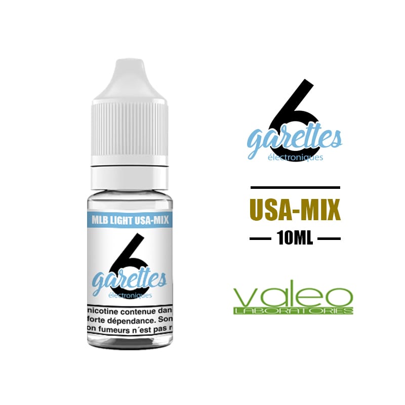 eliquide 6garettes 10ml usa mix