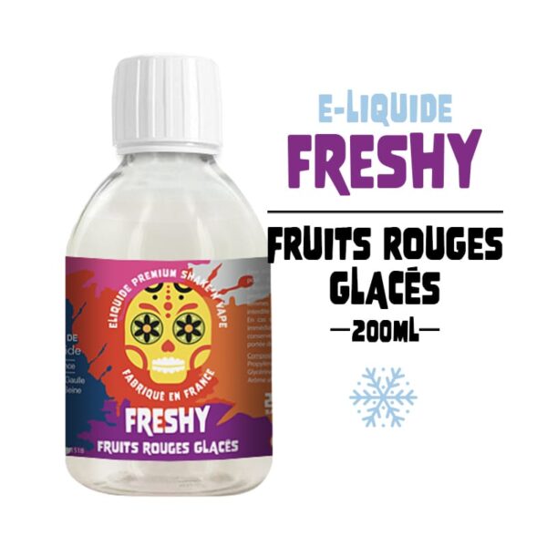 eliquide freshy 100ml fruits rouge