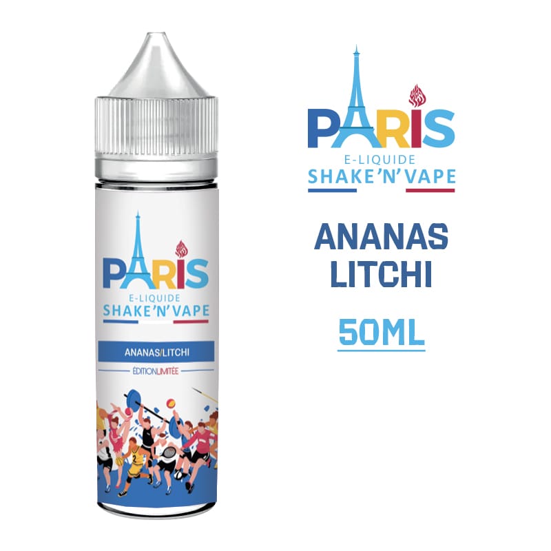 Eliquide Paris 50ml ananas litchi