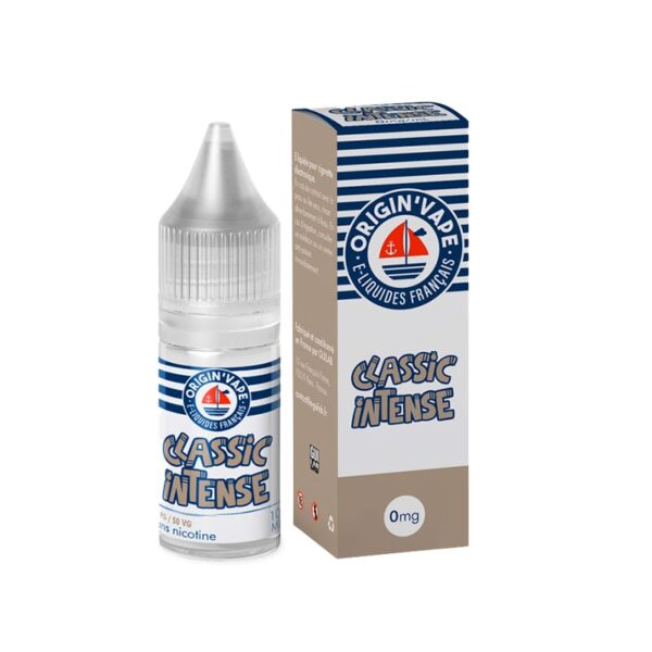 Eliquide origin vape 10ml classic intense