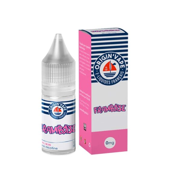 Eliquide origin vape 10ml framboise