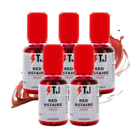 Pack 5 concentres red astaire 30ml tjuice