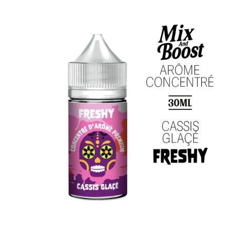 arome concentre 30ml cassis glace freshy