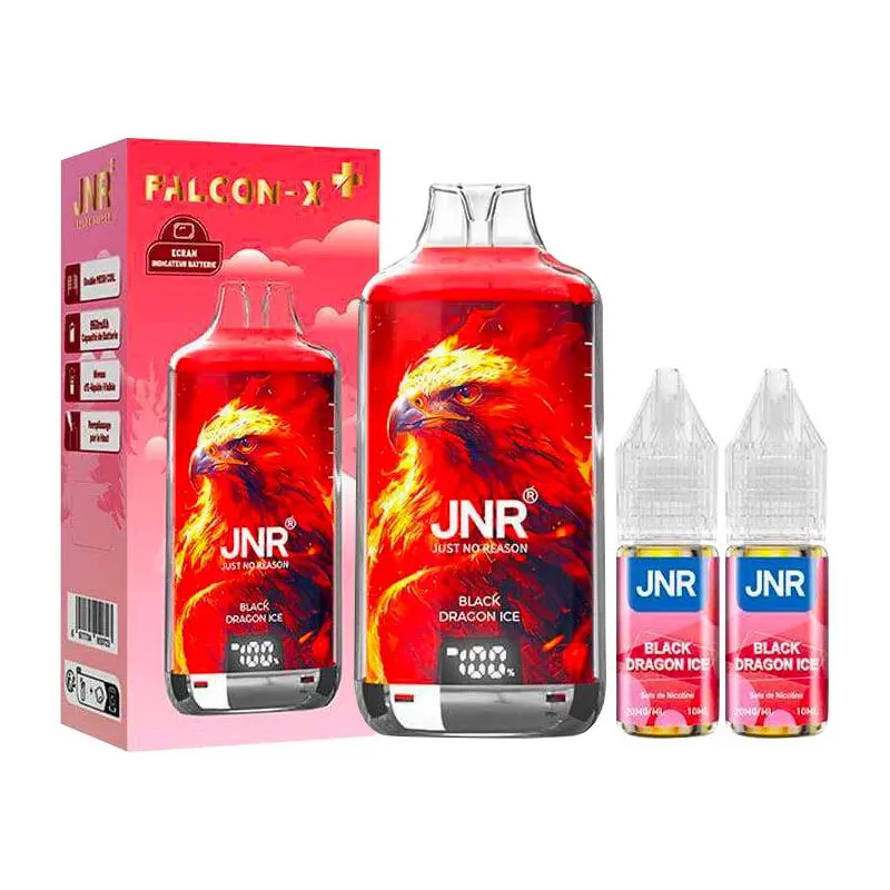 pod rechargeable falcon x 2800 jnr black dragon ice