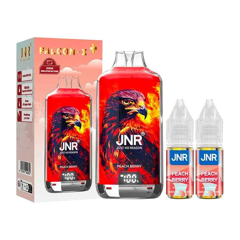 pod rechargeable falcon x 2800 jnr peach berry