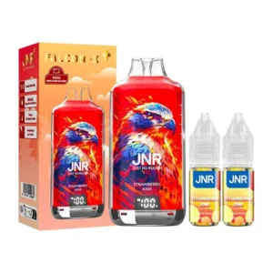 pod rechargeable falcon x 2800 jnr strawberry kiwi