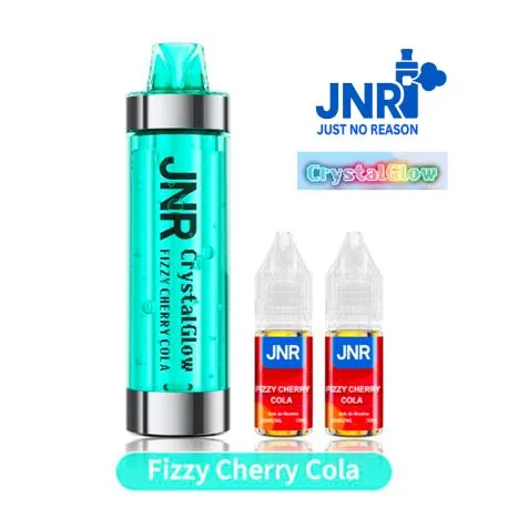puff jnr rechargeable crystal glow 33k Cola Cerise Pétillant