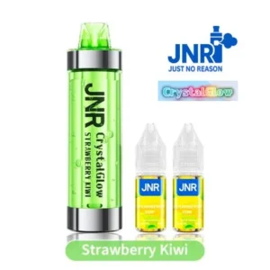 puff jnr rechargeable crystal glow 33k Fraise Kiwi