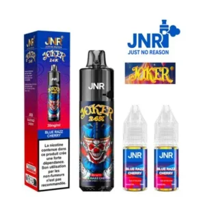 puff jnr rechargeable joker 24k Framboise Bleue Cerise