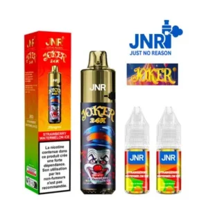 puff jnr rechargeable joker 24k Glace à la fraise et à la pastèque