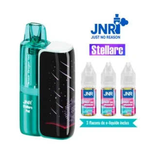 puff jnr rechargeable stellarc 50k Dragon Noir Glacé