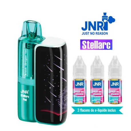 puff jnr rechargeable stellarc 50k Dragon Noir Glacé
