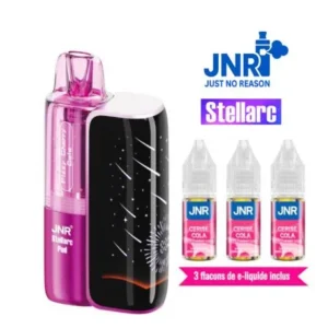 Puff JNR Stellarc 50k – Fizzy Cherry Cola (Cola Cerise Pétillant) eliquide-DIY.fr puff jnr rechargeable stellarc 50k cerise cola