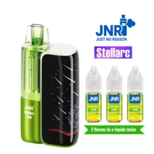 puff jnr rechargeable stellarc 50k fraise kiwi