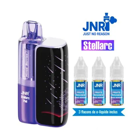puff jnr rechargeable stellarc 50k fruits rouges