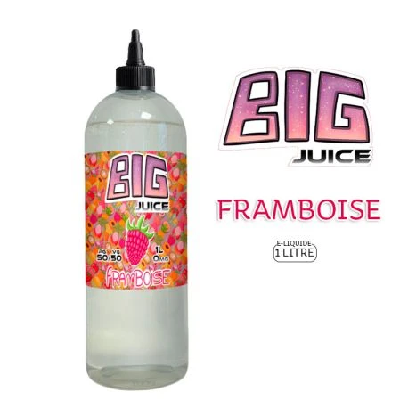 E liquide Big Juice 1 Litre Framboise