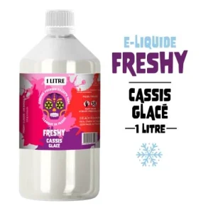 E-liquide Freshy Cassis Glacé 1 litre