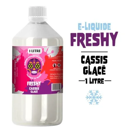 E-liquide Freshy Cassis Glacé 1 litre