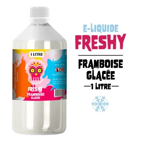 E-liquide Freshy Framboise Glacée 1 litre