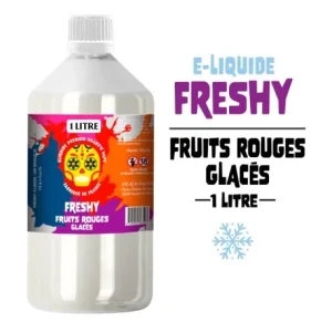 E-liquide Freshy Fruits Rouges Glacés 1 litre