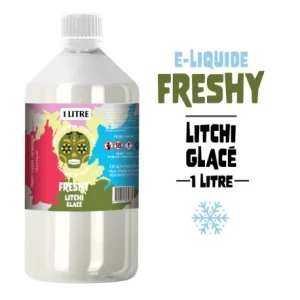E-liquide Freshy Litchi Glacé 1 litre