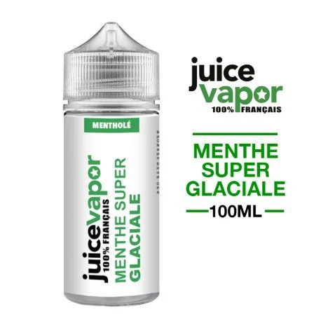 E-liquide Menthe super glaciale 100ml Juice Vapor